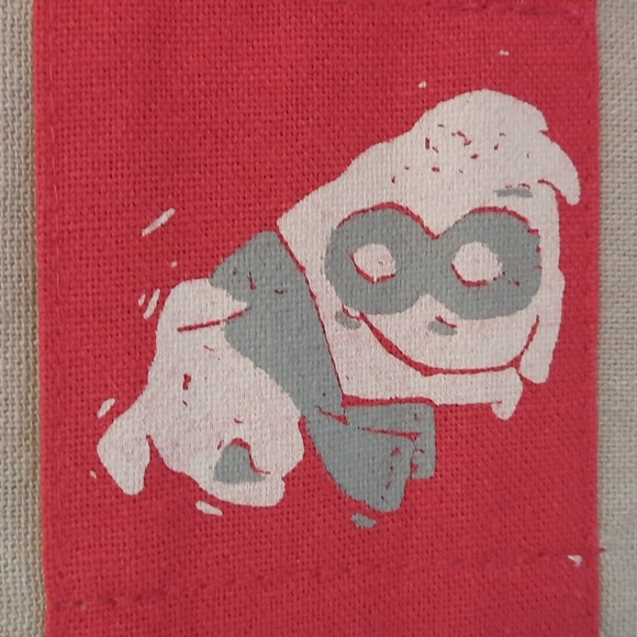 Dog Pet Holiday Christmas Countdown Treat Calendar Pockets Fabric Hanging - Picture 4 of 13